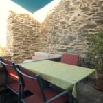 La terrasse privative du gite les murettes 1